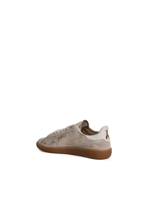 Sneakers '93 SKIN in suede laminato Grey gold Patrizia Pepe | 2Z0065 L168FG46